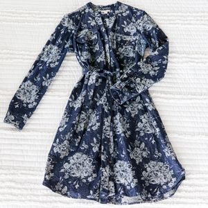 Gap Maternity Denim Button Dress